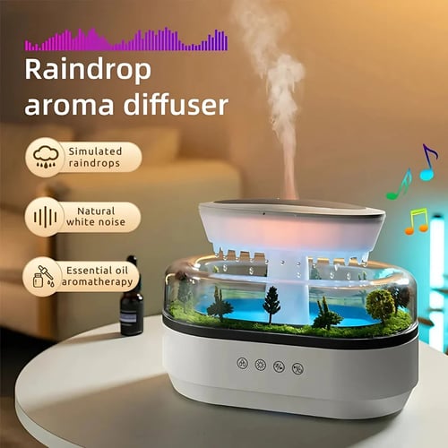 Rain Cloud Humidifier Water Drip Aromatherapy Diffuser